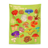 Tapisserie Champignons Indie Fungus